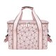 thumbnail image 1 of Bolsa de almuerzo térmica, bolsa de refrigeración gruesa para hombres y mujeres, impermeable, portátil Rosa, 1 of 9