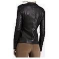 thumbnail image 2 of Noora Women's Real Genuine Lambskin Leather Jacket | Classic Club Leather Outfit |, 2 of 6