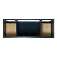 thumbnail image 6 of Ariel Hamlet 61 In. Rectangle Sink Vanity With 0.75 In. Carrara White Countertop In Midnight Blue, 6 of 11