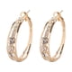 thumbnail image 1 of Pendientes de aro con circonitas delicadas para mujer y niña, joyería de moda, regalo de San Valentín para mujer, pendientes., 1 of 3
