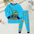 thumbnail image 2 of UAYOTSE Kids & Toddler Boys Pajamas 2 Piece Pjs Set Cotton Sleepwear Long Sleeve Spring Set for 0 6 12 18 24 M,Sizes 5-6 Years, 2 of 5