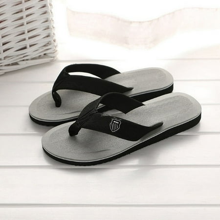 

PIKADINGNIS 2022 Slippers Men Summer Flip Flops Beach Sandals Anti-Slip Casual Flat Shoes High Quality Slippers Indoor House Shoes For Men