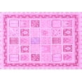 thumbnail image 1 of Ahgly Company Indoor Rectangle Abstract Purple Modern Area Rugs, 8' x 10', 1 of 4
