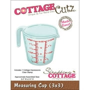 CottageCutz  Die 3"X3" With Cottage Impressions Clear Stamps-Measuring Cup Made Easy