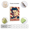 thumbnail image 2 of 35th President of The United States John F. Kennedy Poster Home Decor Poster Wall Art Hanging Picture Print Bedroom Decorative Painting Posters Room Aesthetic 12x18inch(30x45cm), 2 of 6