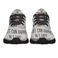 thumbnail image 5 of EaStr A Lot Can Happen In Days Shoes Sneakers Black Size 13, 5 of 7