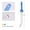 D 1pc Random Color, variant on ERNA Dental Oral Irrigator Replaceable Nozzles Dentist Mouthwash Jet Tips Water Flosser Dentistry Teeth Clean Care Tool