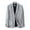 Gray, variant on Gubotare Mens Sport Coat Fit Linen Jacket Lightweight 1 Button Sport Coat Jacket Casual Business Suits Wedding Party (Khaki, L)
