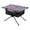 Red Blue Lines, variant on Outdoor Folding Table Portable Picnic Camping Table For Garden Fishing Beach Red Bows