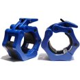 thumbnail image 4 of 2” Olympic Barbell Clamps - Solid ABS Locking Barbell Collars with Quick Release - for Professional Training Strong Lifts and Olympic Training- Set of 2, 4 of 4