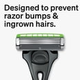 thumbnail image 5 of Schick Hydro Skin Comfort Sensitive 3 Blade Razor Refills, 12 Count, 5 of 5