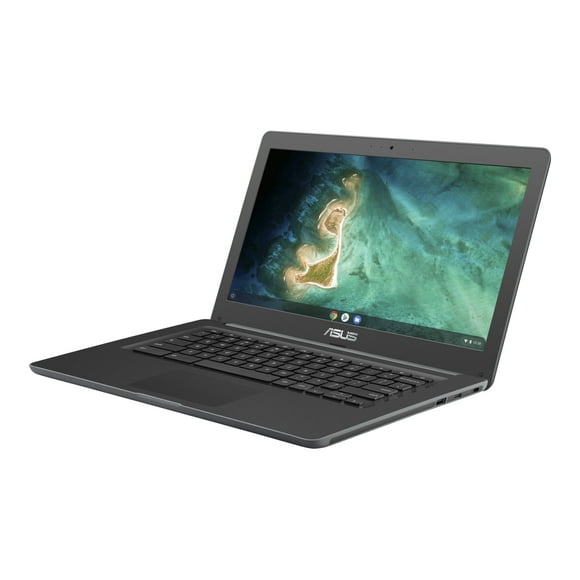 ASUS Chromebook C403NA C1 - Intel Celeron - N3350 / jusqu'à 2,4 GHz - Chrome OS - HD Graphiques 500 - 4 GB RAM - 32 GB eMMC - 14" 1366 x 768 (HD) - Wi-Fi 5 - Gris Foncé - avec 1 An ADP Domestique avec Enregistrement du Produit