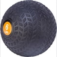 thumbnail image 4 of Fitvids 6 Pound Weighted Medicine Ball for Home Gym Training and Fitness, Orange, 4 of 6