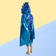 thumbnail image 3 of 115cm niños niños diseño de dinosaurio con capucha capas de disfraces de Halloween rendimiento ropa capa disfraz Fiesta Favor de fiesta (azul), 3 of 5