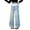 3_Blue, variant on Girls Jeans Denim Elastic Waist Staight Wide Leg Baggy Denim Pants Girls Ripped Jeans Size 7 Kids Clothes with Pockets Size 8-9 Years 6_Blue