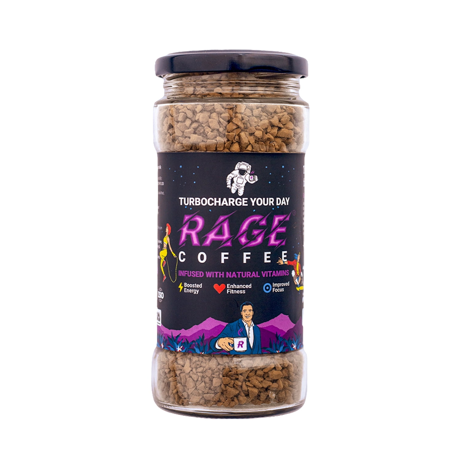Rage Coffee - 100 GMS Original Blend - Premium Arabica Instant Coffee