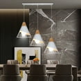 thumbnail image 2 of Artistic Pendant Light, Modern Wood Pendant Lights For Dining Room Kitchen, 2 of 5