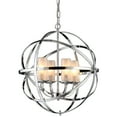 thumbnail image 3 of Qadira 4-light Chrome 18-inch Chandelier, 3 of 4