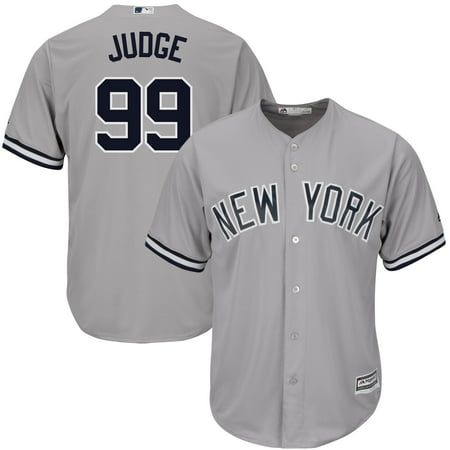 - Aaron Judge New York Yankees Majestic Road Cool Base Replica Player Jersey - Gray