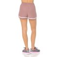 thumbnail image 4 of Auliné Collection Womens Sports Exercise Workout Fitness Gym Yoga Running Shorts Mauve SM, 4 of 4