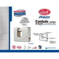 thumbnail image 2 of Candado de Acero Cortina Llave de Ptos Metálico Lock L22C80QCBB, 2 of 3