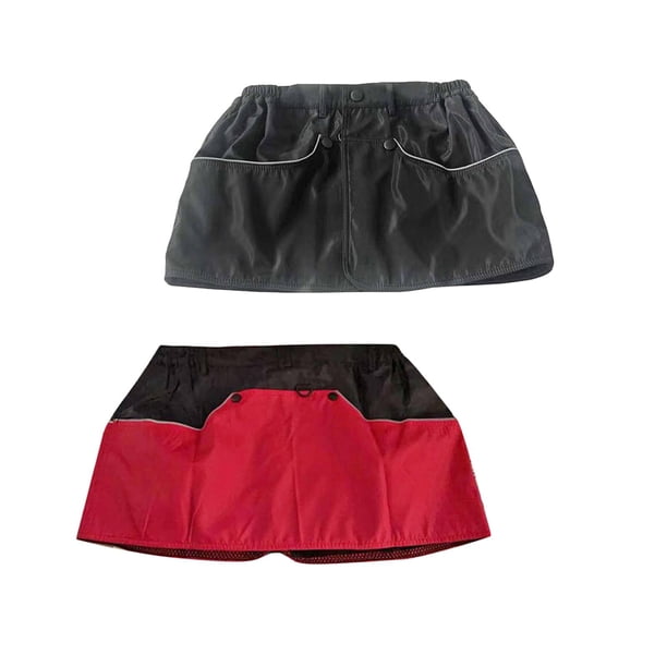 Pantalones de nailon Sunnimix para entrenador de perros 2 uds Negro XL Rojo XL