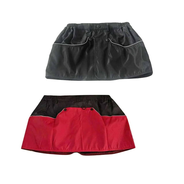 Pantalones para adiestrador de perros Yuyangstore Delantal antimordida con bolsillos Negro XL Rojo XL