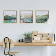 thumbnail image 3 of Sentra Green Landscape Framed Canvas Art Set, 3 of 9