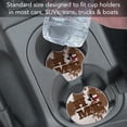 thumbnail image 4 of Thirstystone "Cowhide Texas Home" Single Stone Car Coaster, 4 of 6