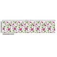thumbnail image 3 of Ambesonne Floral Fabric by the Yard Upholstery, Flowers with Curved Branches, 5 Yards, Olive Green and Hot Pink, 3 of 5