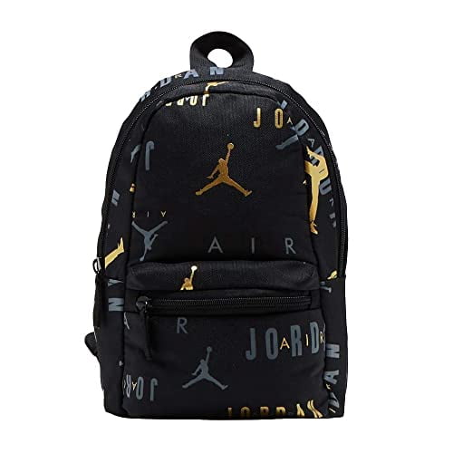 Jordan Rise and Shine Women s Mini Backpack Pack Gold logo