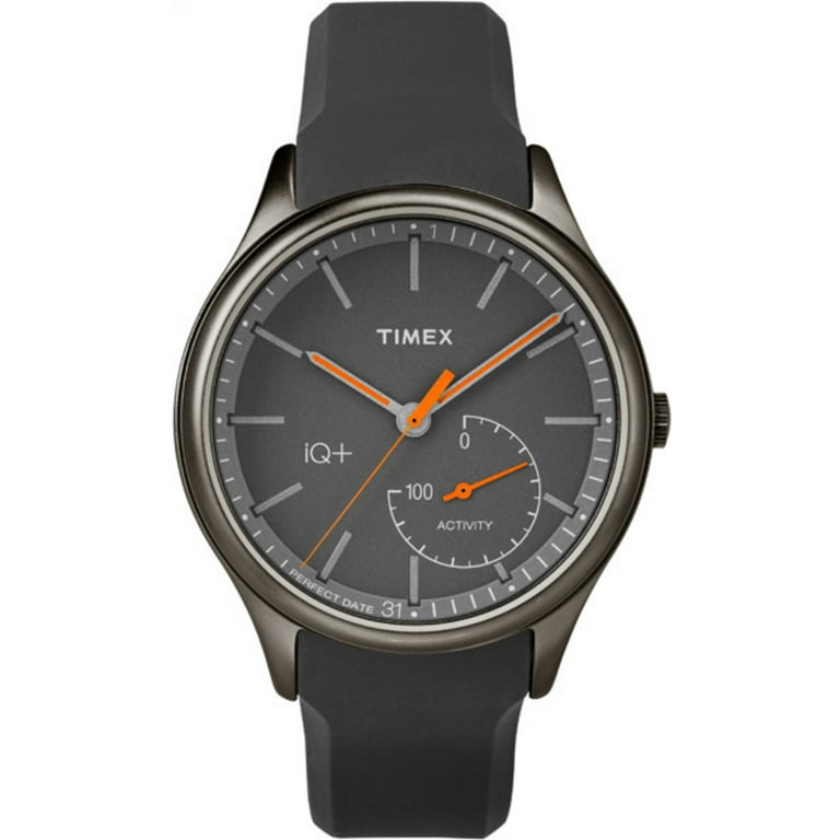 Men's TW2P95000 IQ+ Move Activity Tracker Gray/Black/Orange Men's TW2P95000 IQ+ Move Activity Tracker Gray/Black/Orange