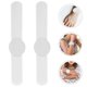 thumbnail image 2 of 10PCS White Slap Bracelets Blank Snap Bracelets DIY Slap Bands Party Favors, 2 of 4