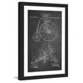 thumbnail image 2 of "Velocipede 1880 Chalk" Framed Painting Print, 2 of 4