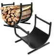 thumbnail image 1 of LAFGUR Support de Rangement pour Bois de Chauffage, Porte-Bûches en Fer Forgé pour Intérieur Extérieur, 1 of 8