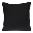thumbnail image 5 of Nassau Collection Geometric Square Cotton Throw Pillow - 20" - Black and White, 5 of 5