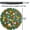Green, variant on Garden Decoration - Mosaic Stepping Stone - Patio Decoration Stone