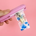thumbnail image 2 of Pink Mini Bag Sealer 2-in-1 - USB-C Fast Charge & One-Touch Seal for Snacks, Makeup, Pet Food - No Clips! Keep Chips Fresh + Free Travel Pouch (Gift Ready), 2 of 22