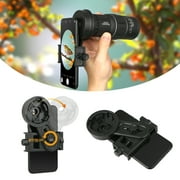 TSV Universal Cell Phone Adapter Mount - Compatible Binocular Monocular Spotting Scope Telescope Microscope-Fits almost all Smartphone on the Market