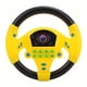 thumbnail image 3 of Volante de juguete de conducción simulada, divertido volante para bebé, juguete educativo, negro y amarillo, 3 of 15