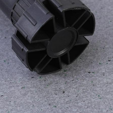 ROSENICE 8Pcs Furniture Legs for Sofa and Cabinet with Adjustable Height Black Plastic