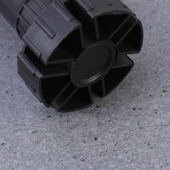 ROSENICE 8Pcs Furniture Legs for Sofa and Cabinet with Adjustable Height Black Plastic