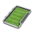 thumbnail image 1 of Caja de señuelos para pesca con mosca, portátil, con tapa transparente y fácil agarre. Organizador para señuelos de agua dulce. M, 1 of 9