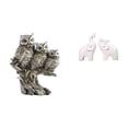 thumbnail image 1 of Figuras Modernas De Búho Y Elefante, Escultura De Mesa única, Adorno Para Sala De Estar, Oficina, Armario, Entrada, Dormitorio, Decoración Del Hogar., 1 of 8