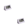 thumbnail image 3 of jesticaly Clock LED Desktop Bedside Digital Display Electronic Clocks Kitchen Living Room Triangular Travel Table Calendar White 2Set, 3 of 6