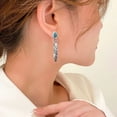 thumbnail image 2 of Hotpom Dangle Earrings Faux Turquoise Elegant Jewelry Bohemian Style Design Women Daily Vacation Casula Giving Gifts Fashion Earrings Accessories, 2 of 6