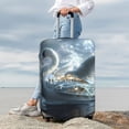 thumbnail image 7 of Hirioo Fantasy Swan Yacht Design for Elasticity Suitcase Cover (No luggage Included) Durable Luggage Protector Fits 18-32 Inch Luggage-X-Large, 7 of 7