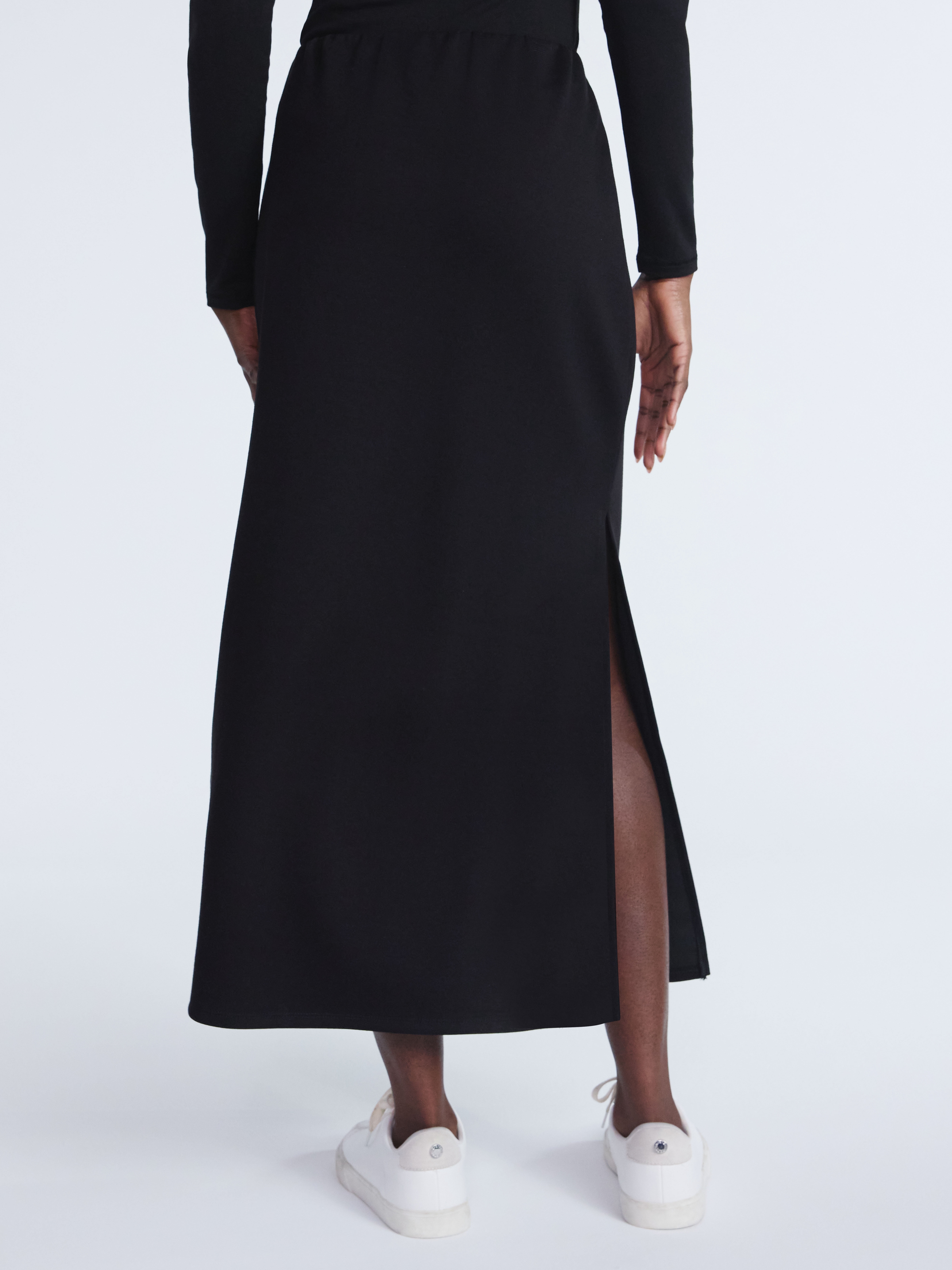 Scoop Women's and Women's Plus New Scubaknit Column Maxi Skirt, Sizes XS-4X