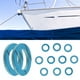 thumbnail image 2 of Reemplazo arandela tornillo drenaje FLhrweasw 12PCS para Mallory Marine 9-60101 9-60102, 2 of 9