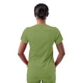thumbnail image 2 of Adar Pro Scrubs For Women - Modern V-Neck Scrub Top - P7002 - Spring Leaf - XS, 2 of 7